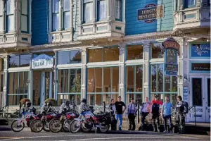 adventure-motorcycle-group-parking-stop