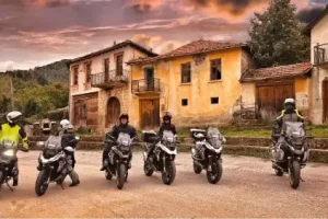 riders-entering-historic-latin-village